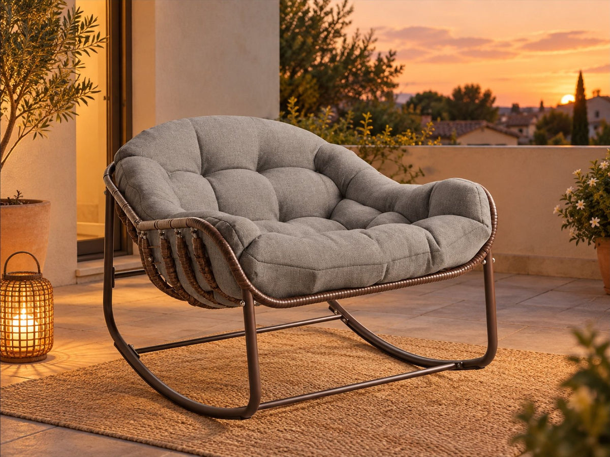 Rocking chair extérieur