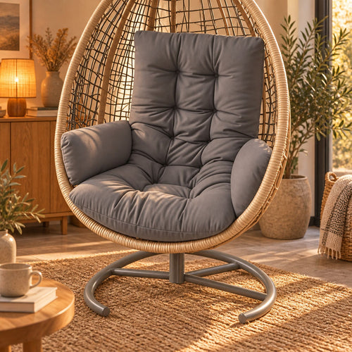 Coussin seul pour fauteuil suspendu, sans panier – en situation