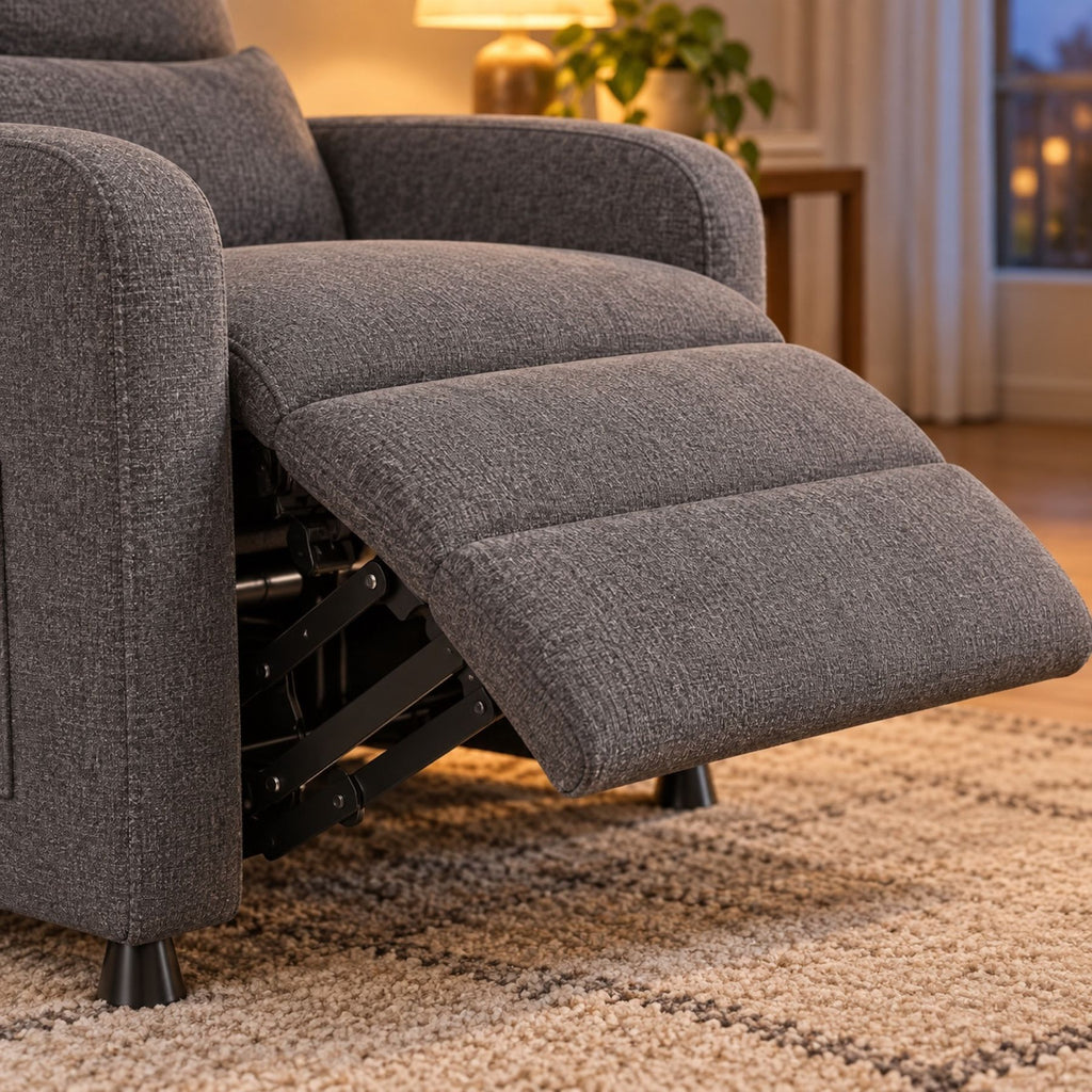 Fauteuil relax électrique, chauffage et massage – détail