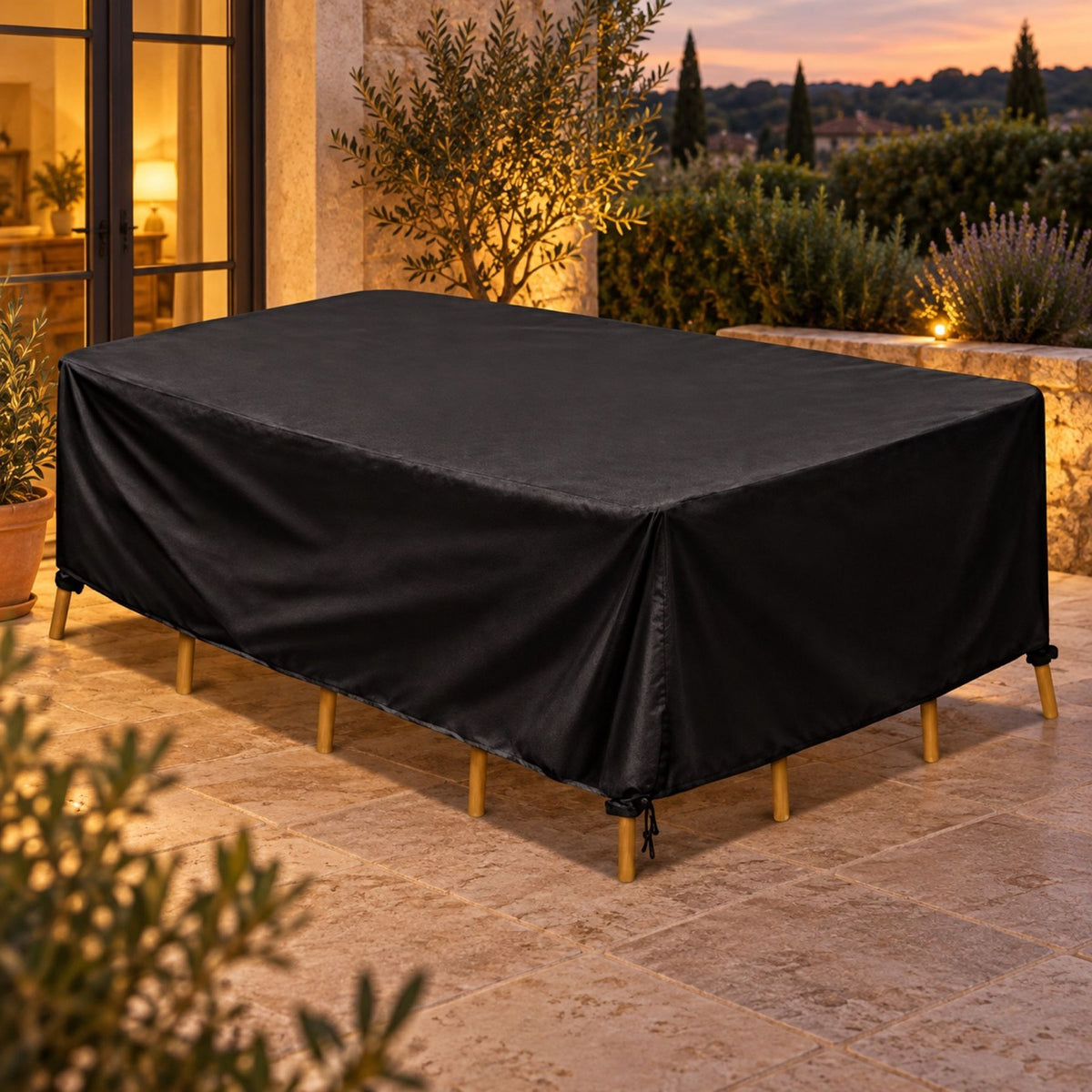 Housse de protection imperméable pour mobilier extérieur – vue d'ensemble